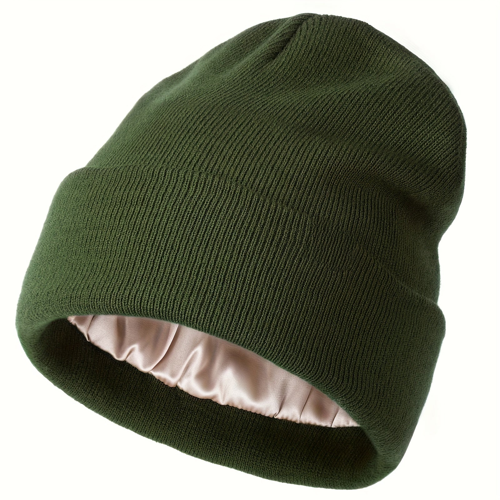 Luna | Satin-Lined Knitted Beanie