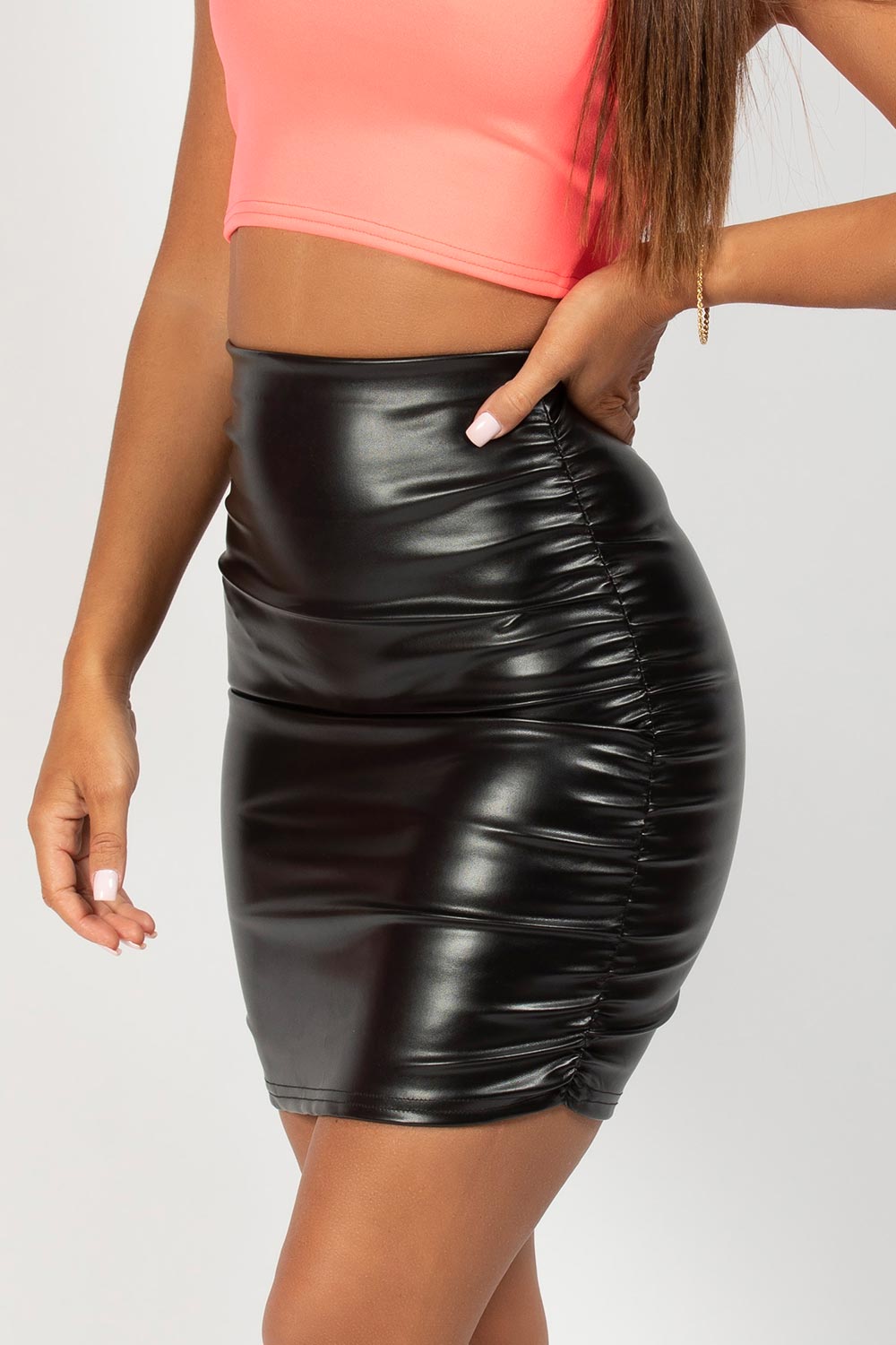 Anoush Mini Skirt - Black