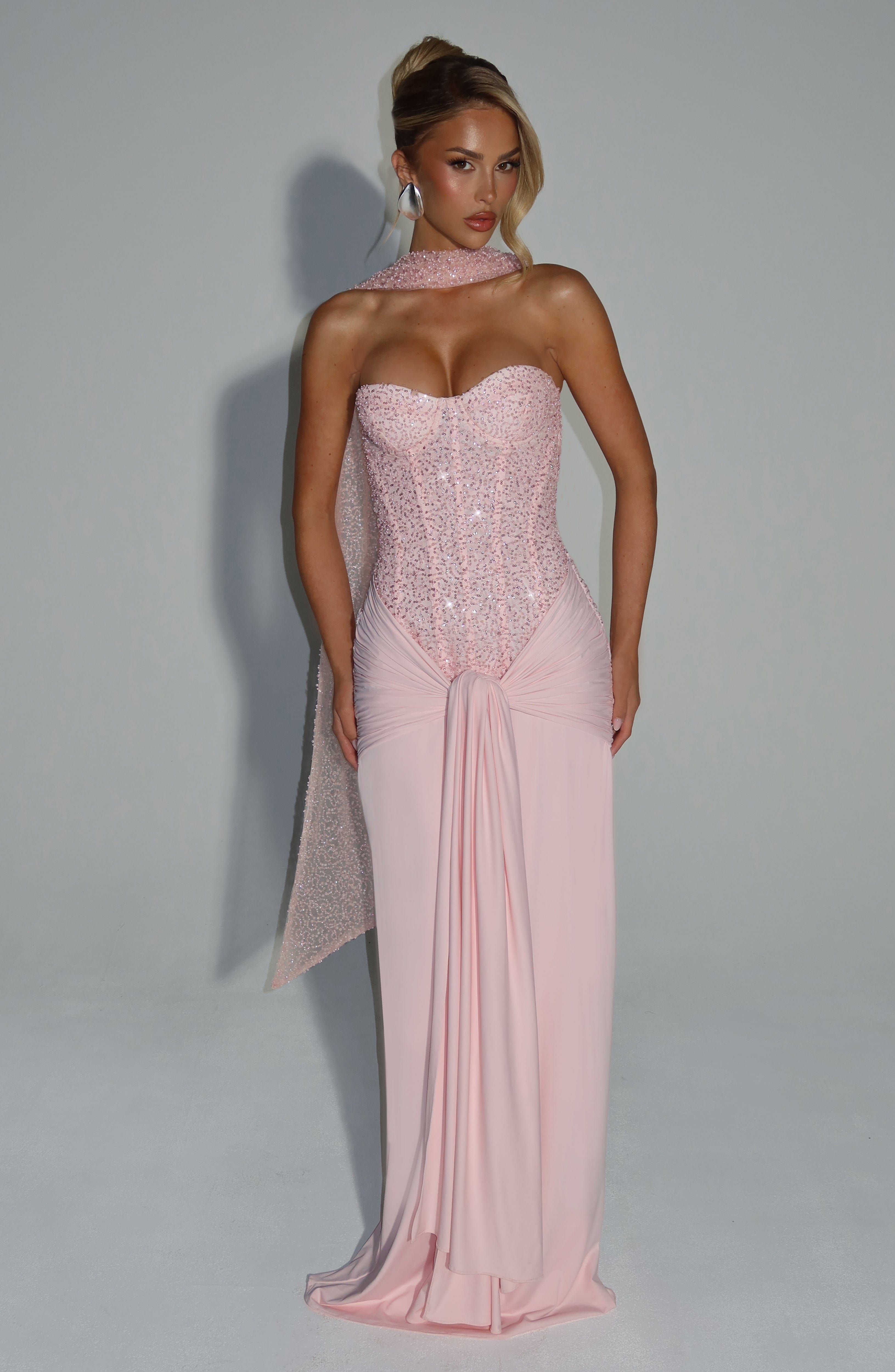Carrera Scarf - Blush