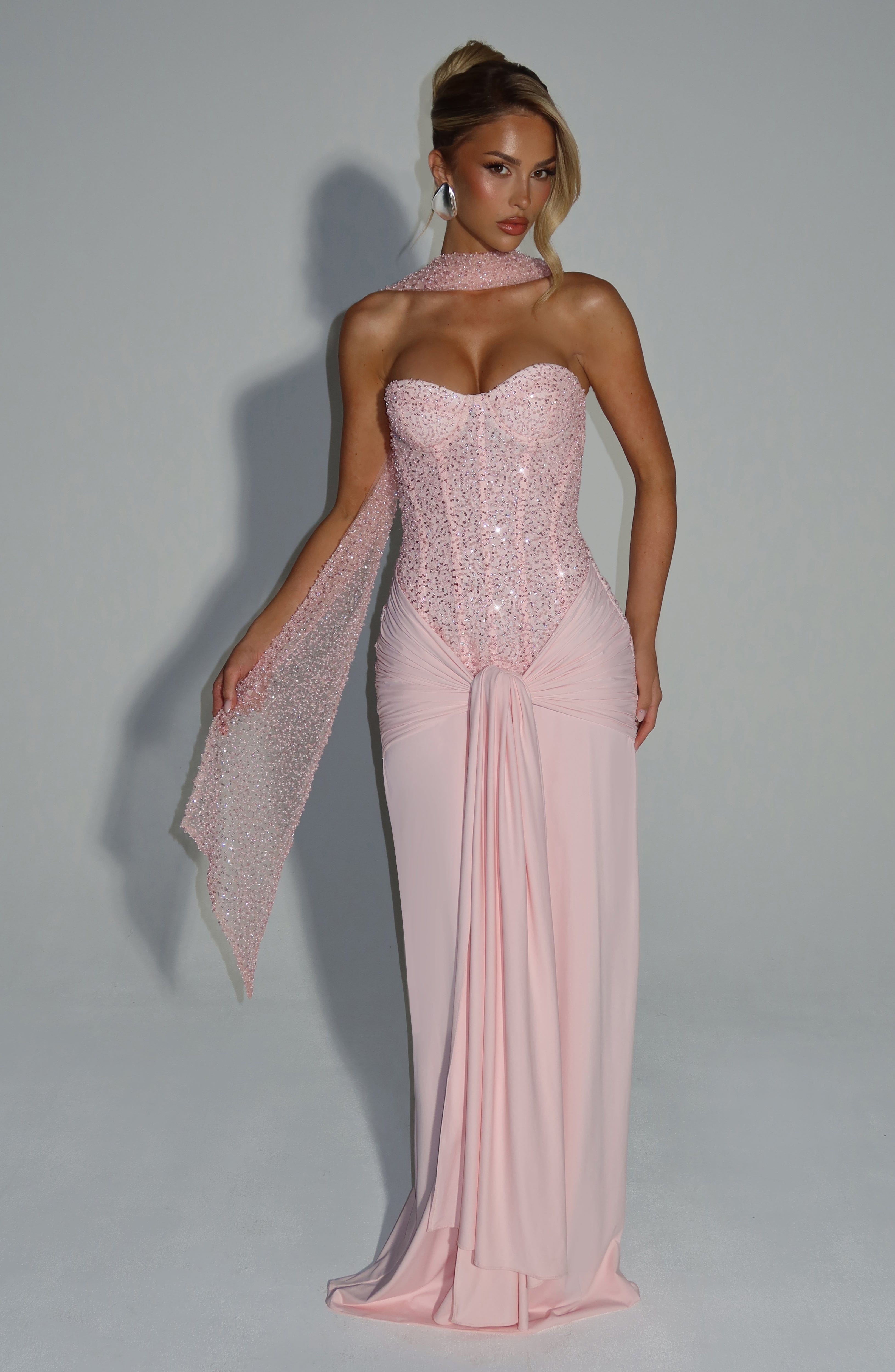 Carrera Scarf - Blush