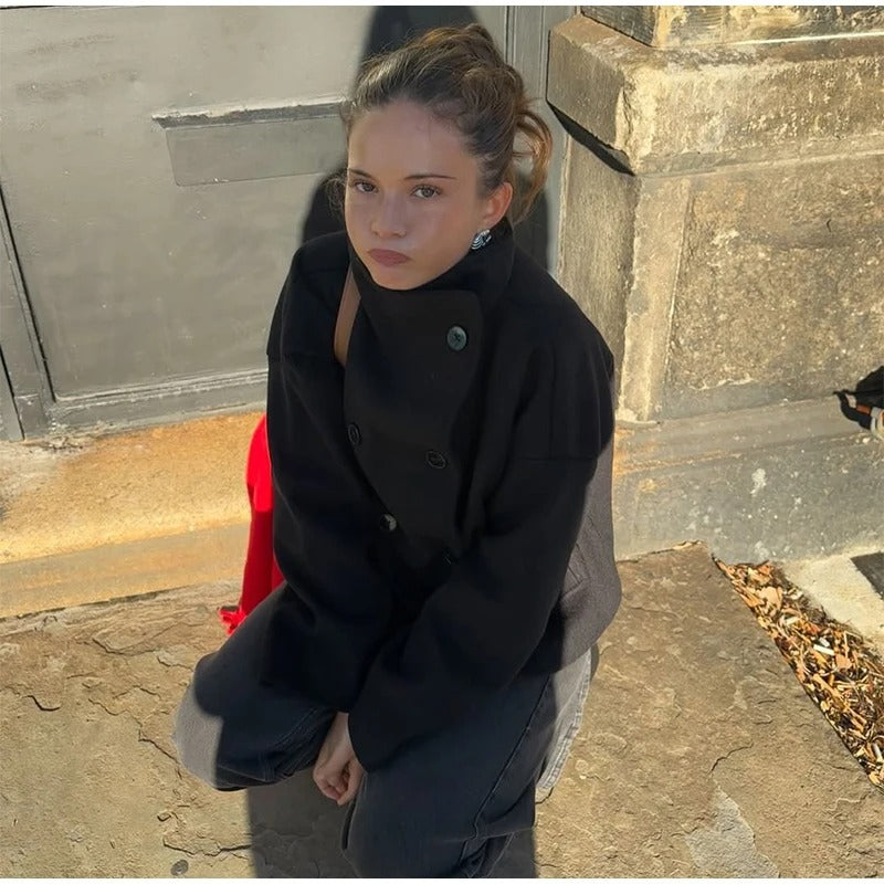 Aveline Wool Blend Coat